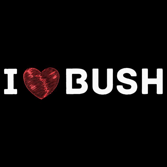 I Heart Bush Awesome I Love Bush Cooling Performance Crew T-Shirt