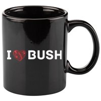 I Heart Bush Awesome I Love Bush 11oz C Handle Ceramic Mug