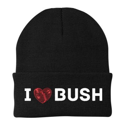 I Heart Bush Awesome I Love Bush Beanie
