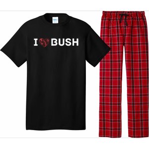 I Heart Bush Awesome I Love Bush Pajama Set