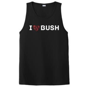 I Heart Bush Awesome I Love Bush PosiCharge Competitor Tank