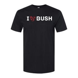 I Heart Bush Awesome I Love Bush Softstyle CVC T-Shirt