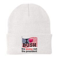 I Heart Bush The Pussy Not The President Knit Cap Winter Beanie