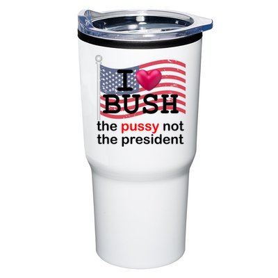 I Heart Bush The Pussy Not The President Tumbler