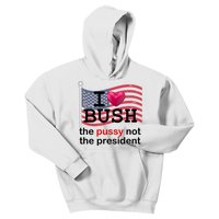 I Heart Bush The Pussy Not The President Kids Hoodie