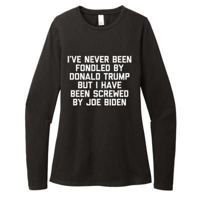 I Have Been Screwed By Joe Biden Womens CVC Long Sleeve Shirt