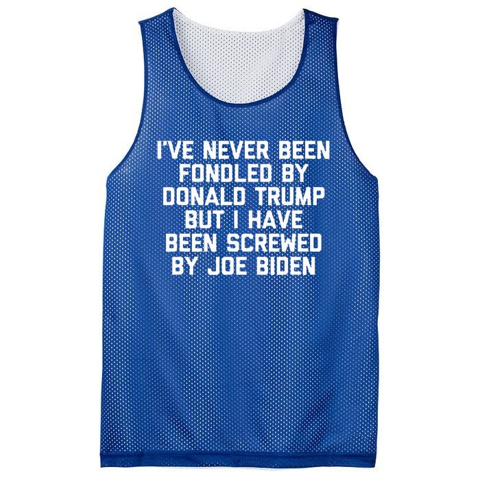 I Have Been Screwed By Joe Biden Mesh Reversible Basketball Jersey Tank