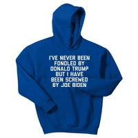 I Have Been Screwed By Joe Biden Kids Hoodie