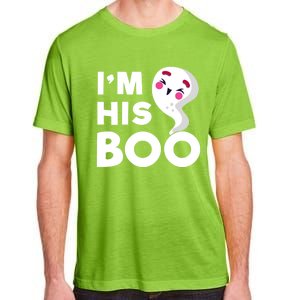 IM His Boo Halloween Ghost Couples Matching Meaningful Gift Adult ChromaSoft Performance T-Shirt