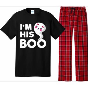 IM His Boo Halloween Ghost Couples Matching Meaningful Gift Pajama Set