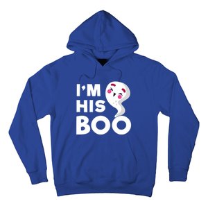 IM His Boo Halloween Ghost Couples Matching Meaningful Gift Hoodie