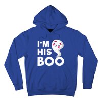 IM His Boo Halloween Ghost Couples Matching Meaningful Gift Hoodie