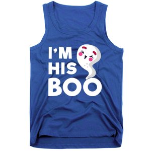 IM His Boo Halloween Ghost Couples Matching Meaningful Gift Tank Top