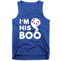 IM His Boo Halloween Ghost Couples Matching Meaningful Gift Tank Top