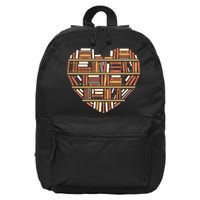 I Heart Books I Love Books Gift 16 in Basic Backpack