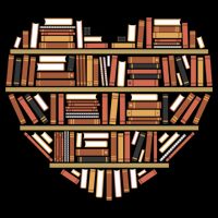 I Heart Books I Love Books Gift 16 in Basic Backpack