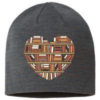 I Heart Books I Love Books Gift Sustainable Beanie