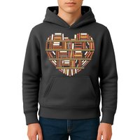 I Heart Books I Love Books Gift Kids Hoodie