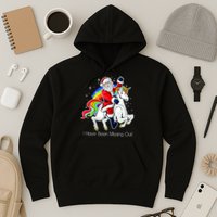 I Have Been Missing Out Santa Riding Unicorn Hoodie