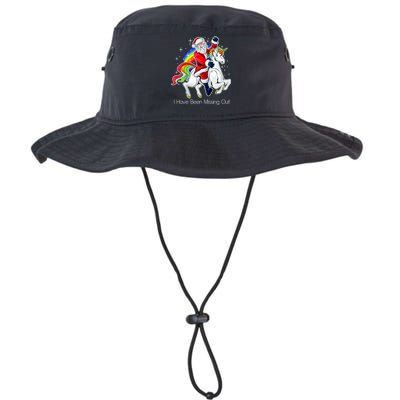 I Have Been Missing Out Santa Riding Unicorn Bucket Hat