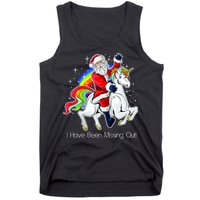 I Have Been Missing Out Santa Riding Unicorn Tank Top