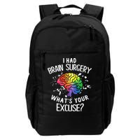 I Had Brain Surgery What's Your Excuse Brain Tumor Backpack