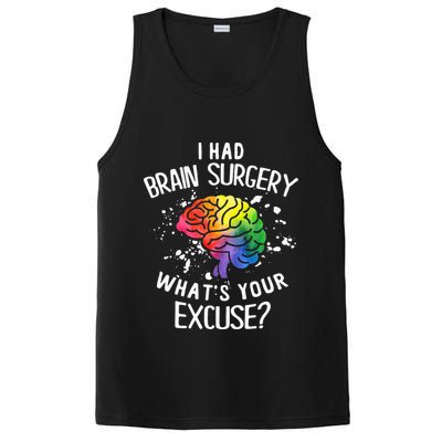 I Had Brain Surgery What's Your Excuse Brain Tumor PosiCharge Competitor Tank