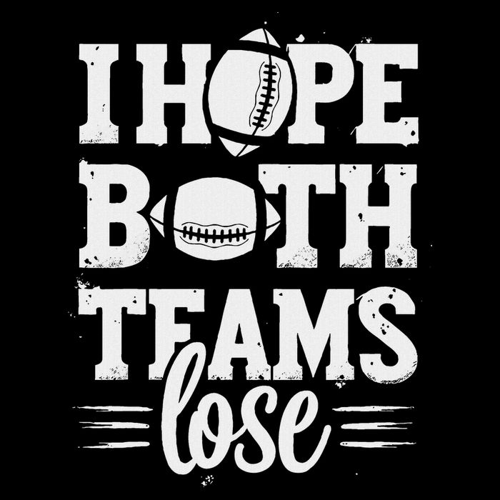I Hope Both Teams Lose American Football Teams Sports Retro Wool Snapback Cap