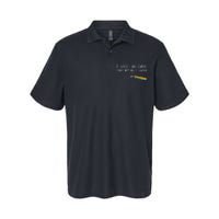 I Have Become Comfortably Numb Softstyle Adult Sport Polo