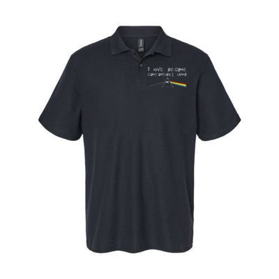 I Have Become Comfortably Numb Softstyle Adult Sport Polo