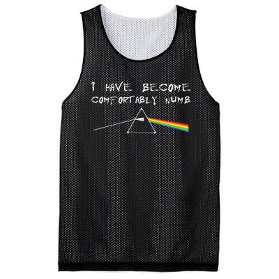 I Have Become Comfortably Numb Mesh Reversible Basketball Jersey Tank