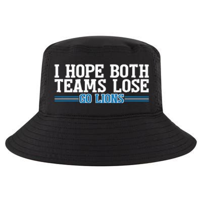 I Hope Both Teams Lose Go Lion Cool Comfort Performance Bucket Hat