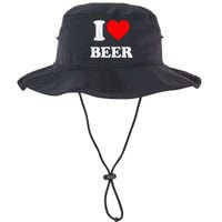 I Heart Beer Funny Drinking Merch I Love Beer Legacy Cool Fit Booney Bucket Hat