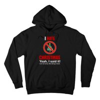 I Hate Christmas Shirts Dont Like Christmas Anti Christmas Hoodie