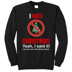 I Hate Christmas Shirts Dont Like Christmas Anti Christmas Sweatshirt