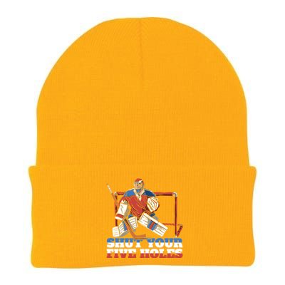 Ice Hockey Coach Ice Hockey Player Ice Hockey Stick Gift Knit Cap Winter Beanie