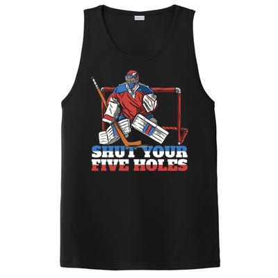 Ice Hockey Coach Ice Hockey Player Ice Hockey Stick Gift PosiCharge Competitor Tank