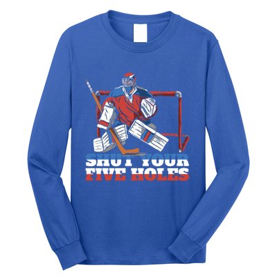 Ice Hockey Coach Ice Hockey Player Ice Hockey Stick Gift Long Sleeve Shirt