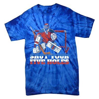 Ice Hockey Coach Ice Hockey Player Ice Hockey Stick Gift Tie-Dye T-Shirt