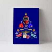 Ice Hockey Christmas Tree Ornats Funny Xmas Meaningful Gift Canvas