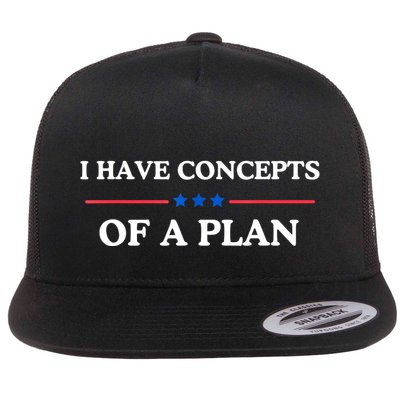 I Have Concepts Of A Plan Flatbill Hat
