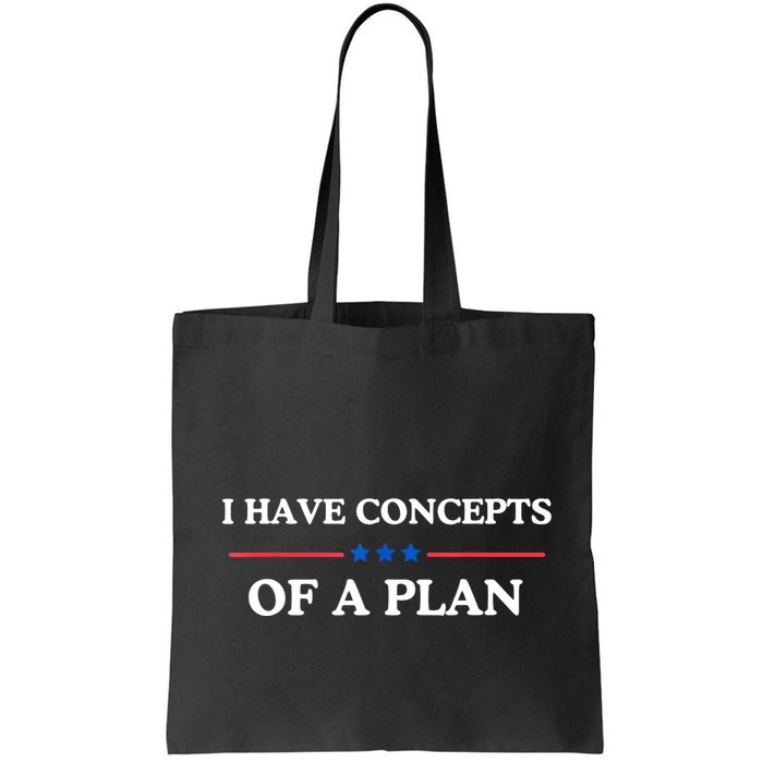 I Have Concepts Of A Plan Bag