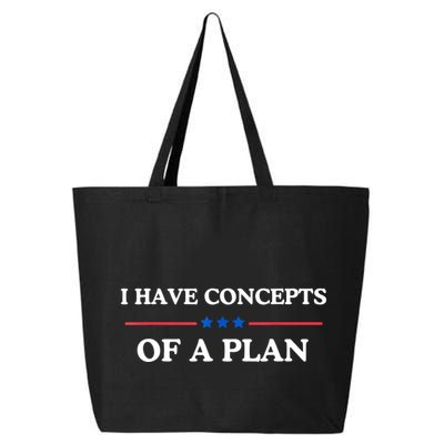 I Have Concepts Of A Plan 25L Jumbo Tote