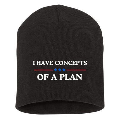 I Have Concepts Of A Plan Short Acrylic Beanie