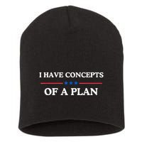 I Have Concepts Of A Plan Short Acrylic Beanie