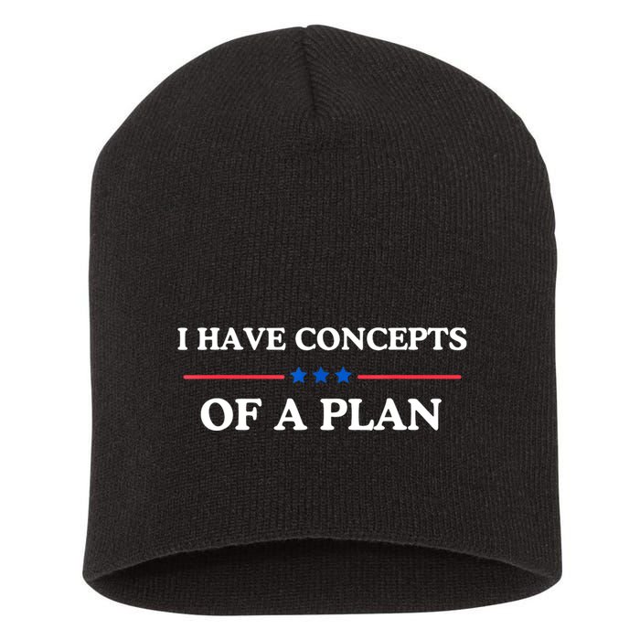 I Have Concepts Of A Plan Short Acrylic Beanie