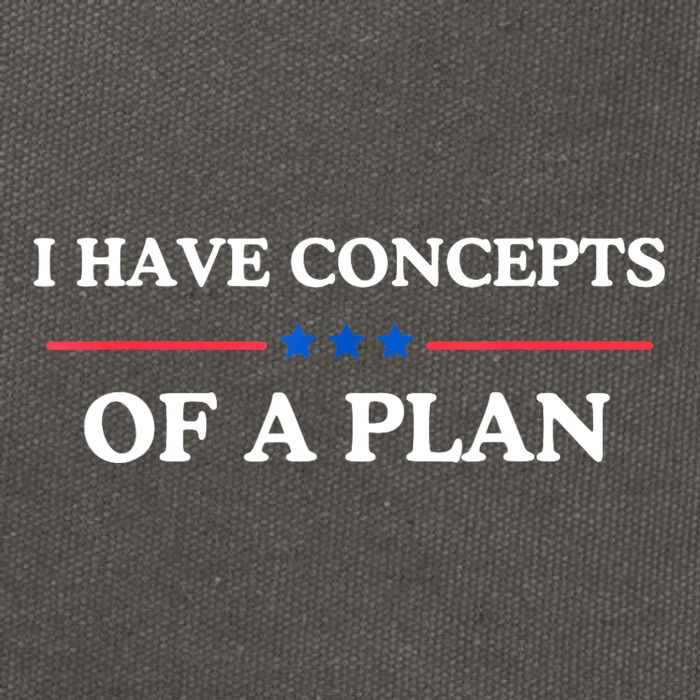 I Have Concepts Of A Plan Cotton Canvas Backpack
