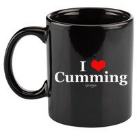 I Heart Cumming Georgia 11oz C Handle Ceramic Mug