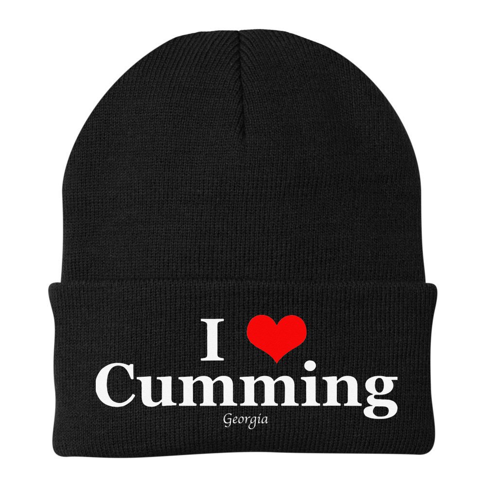 I Heart Cumming Georgia Beanie