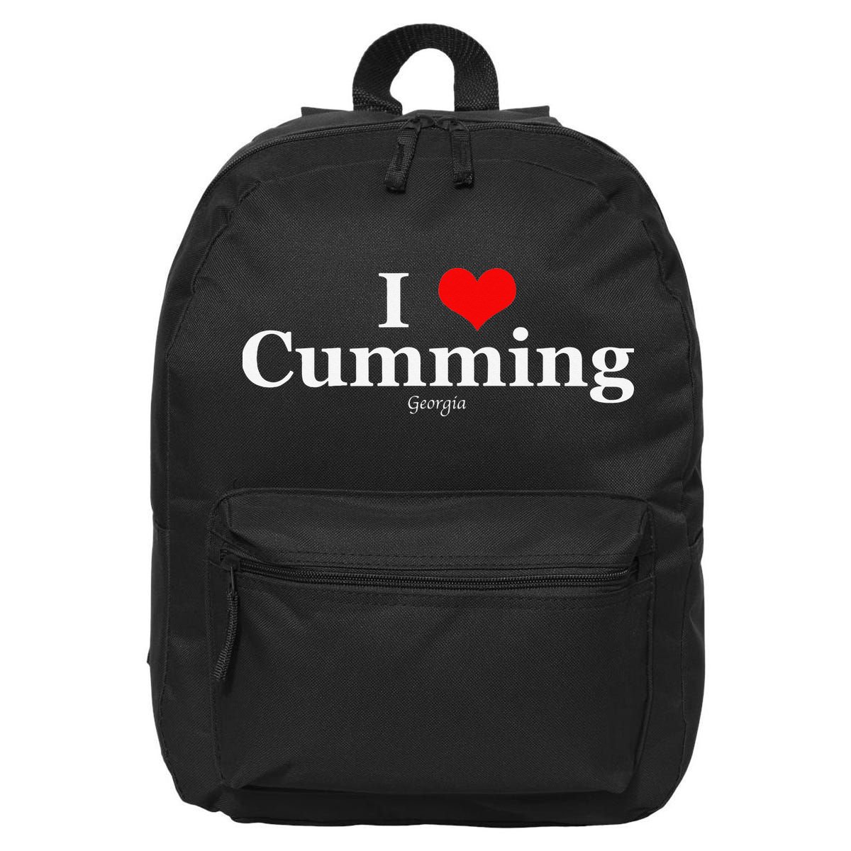 I Heart Cumming Georgia 16 in Basic Backpack